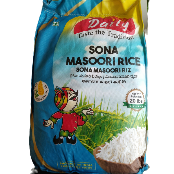 Daily Sonamasoori Rice 20 lbs