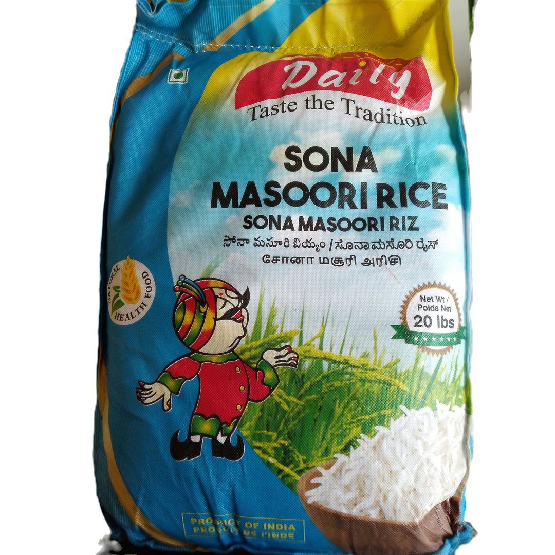 Daily Sonamasoori Rice 20 lbs