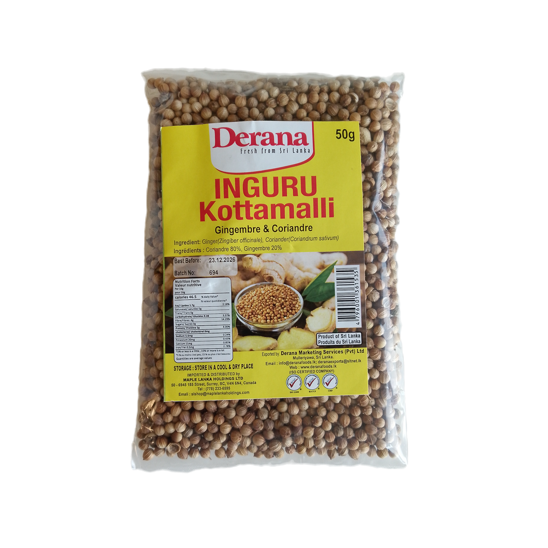 Inguru Kottamalli Derana 50g