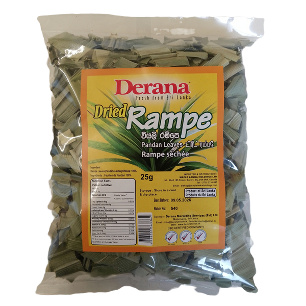 Dried Rampe 25g - Derana