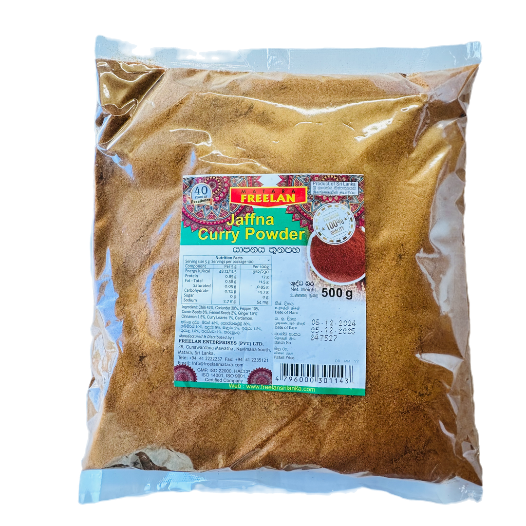 Freelan Jaffna Curry Powder - 500g