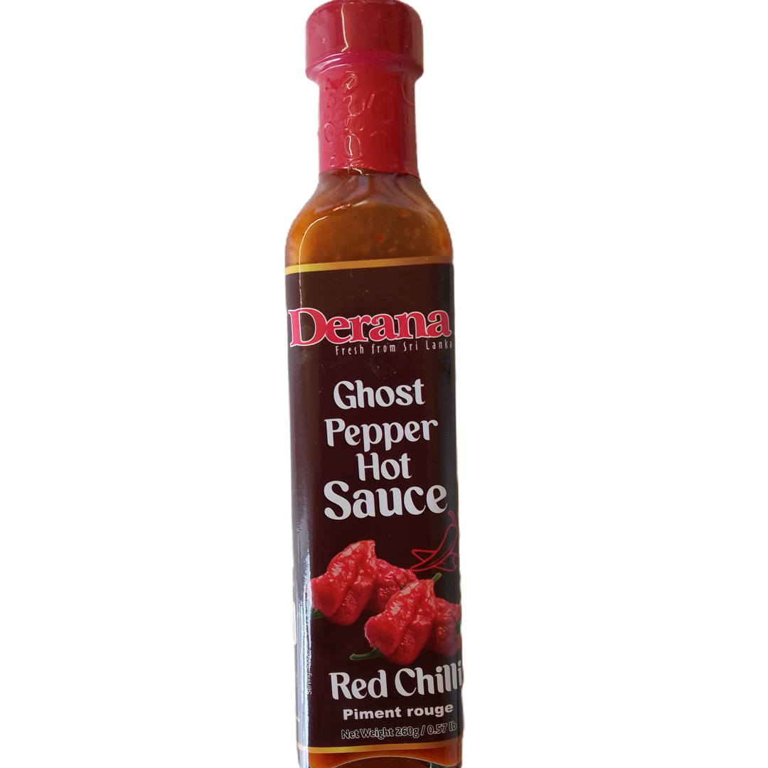 Ghost Pepper Hot Sauce (Red) 260g Derana