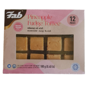 FAB Pineapple Fudge Toffee 12 in a Pack