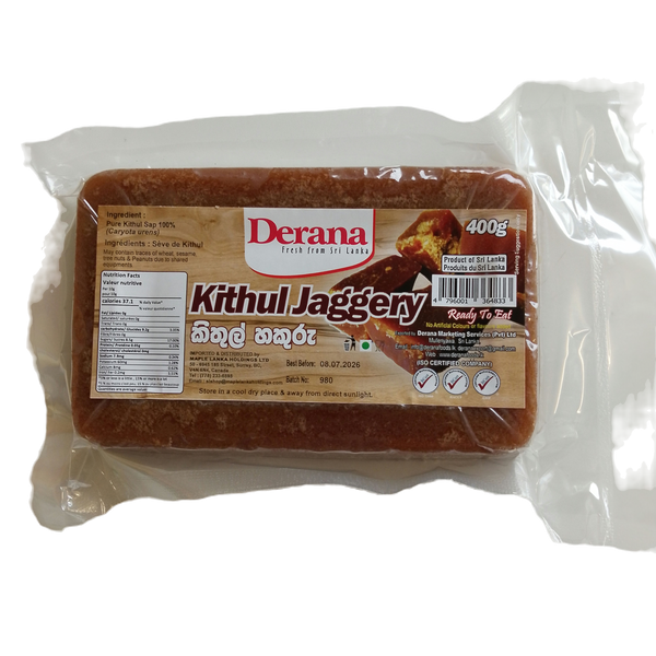 Kithul Jaggery Slabs Derana 400g