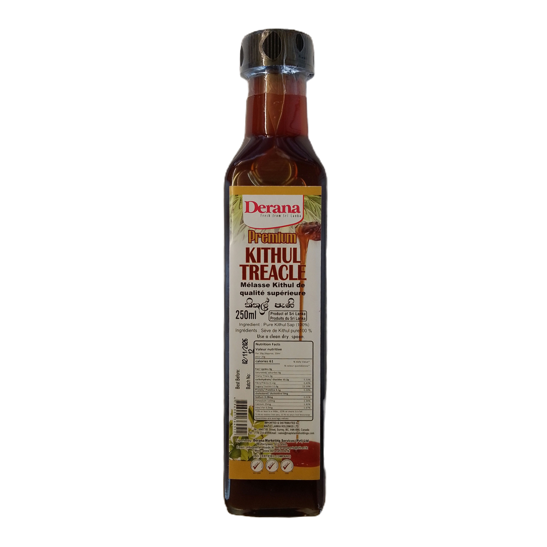 Kithul Treacle Bottle Premium Derana 250ml