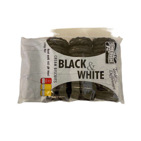 Black and white Biscuits - 330g