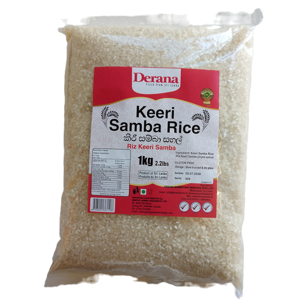 Keeri Samba Rice 1kg - Derana