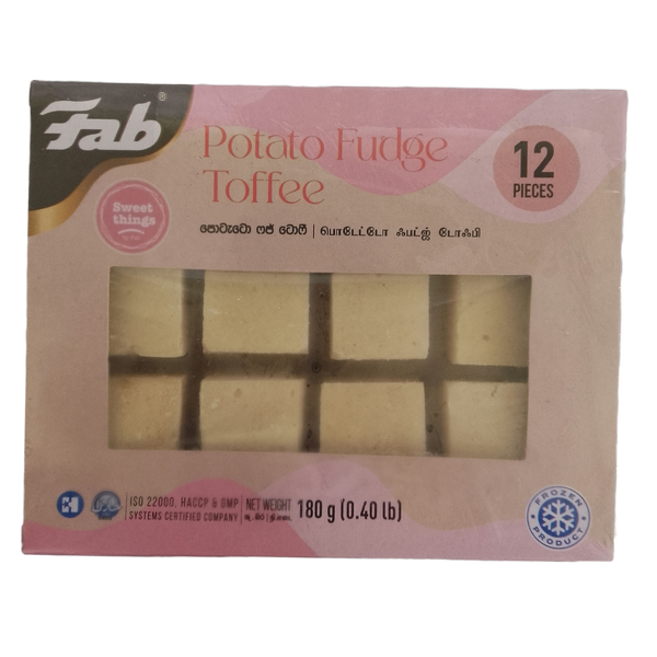FAB Potato Fudge Toffee 12 in a Pack