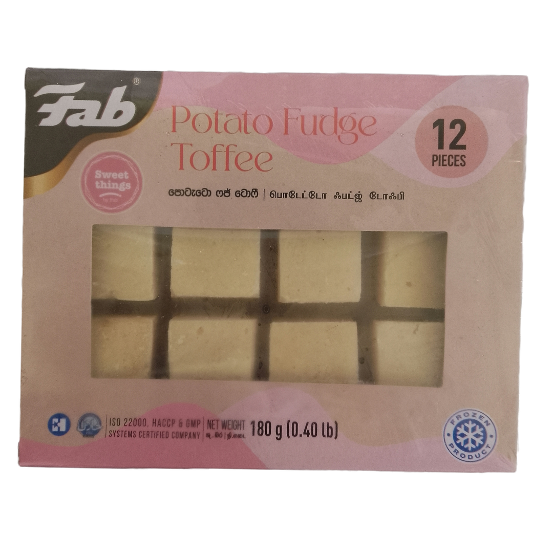 FAB Potato Fudge Toffee 12 in a Pack