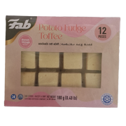 FAB Potato Fudge Toffee 12 in a Pack