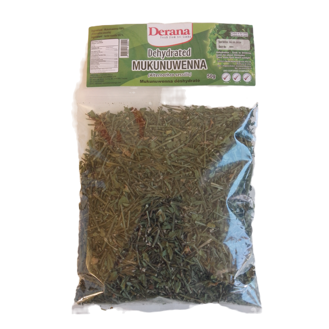 Dehydrated Mukunuwenna 50g - Derana