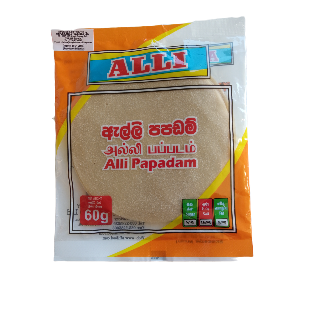 Alli Papadam 60g