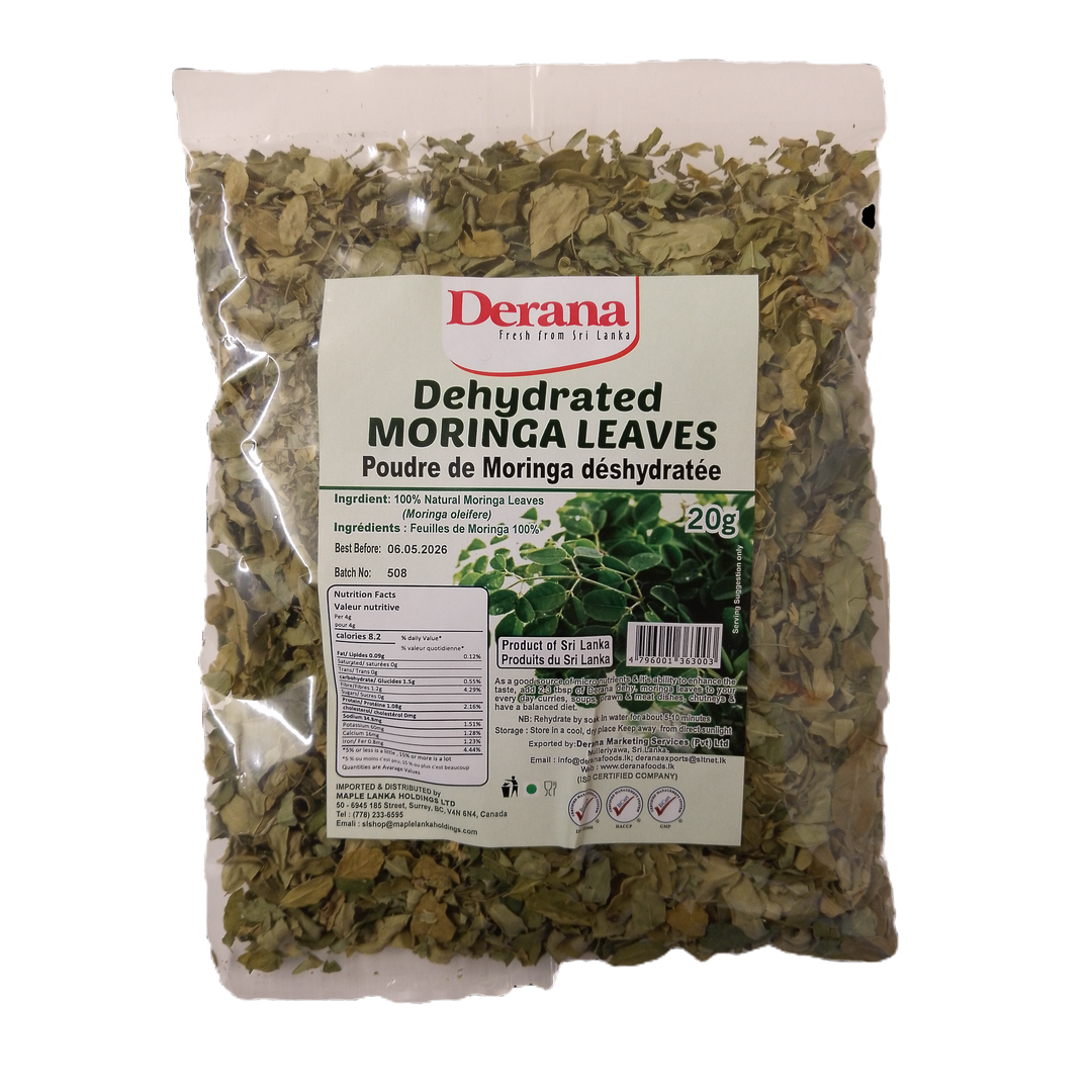 Dehydrated Moringa leaves  20g - Derana