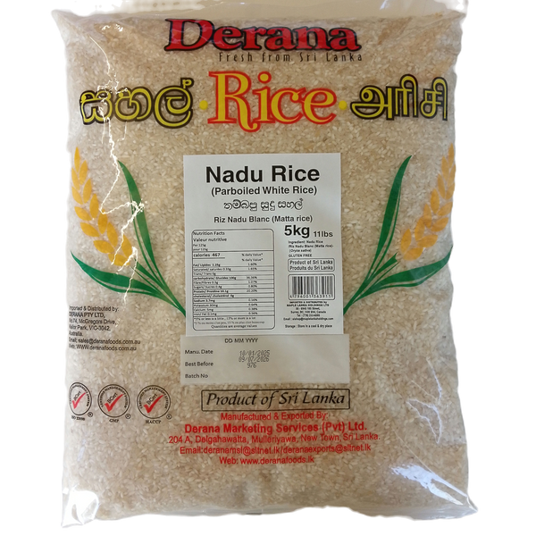Nadu Rice 5Kg - Derana