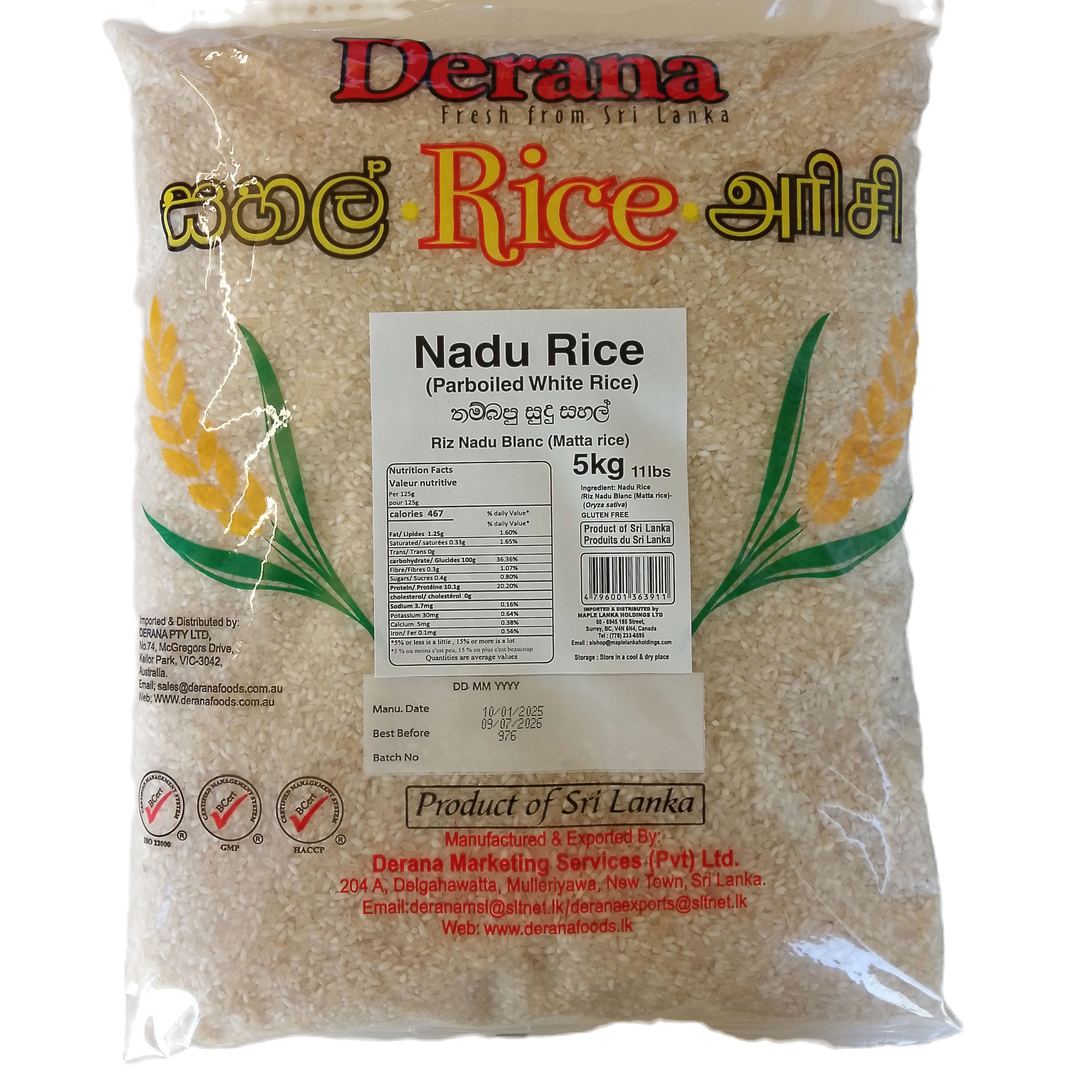 Nadu Rice 5Kg - Derana
