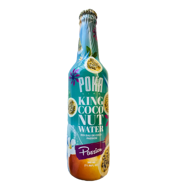 Poka  King Coconut with Passion -  340ml