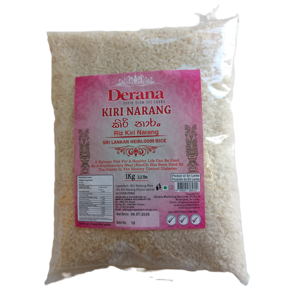 Kiri Narang Rice 1kg   - Derana