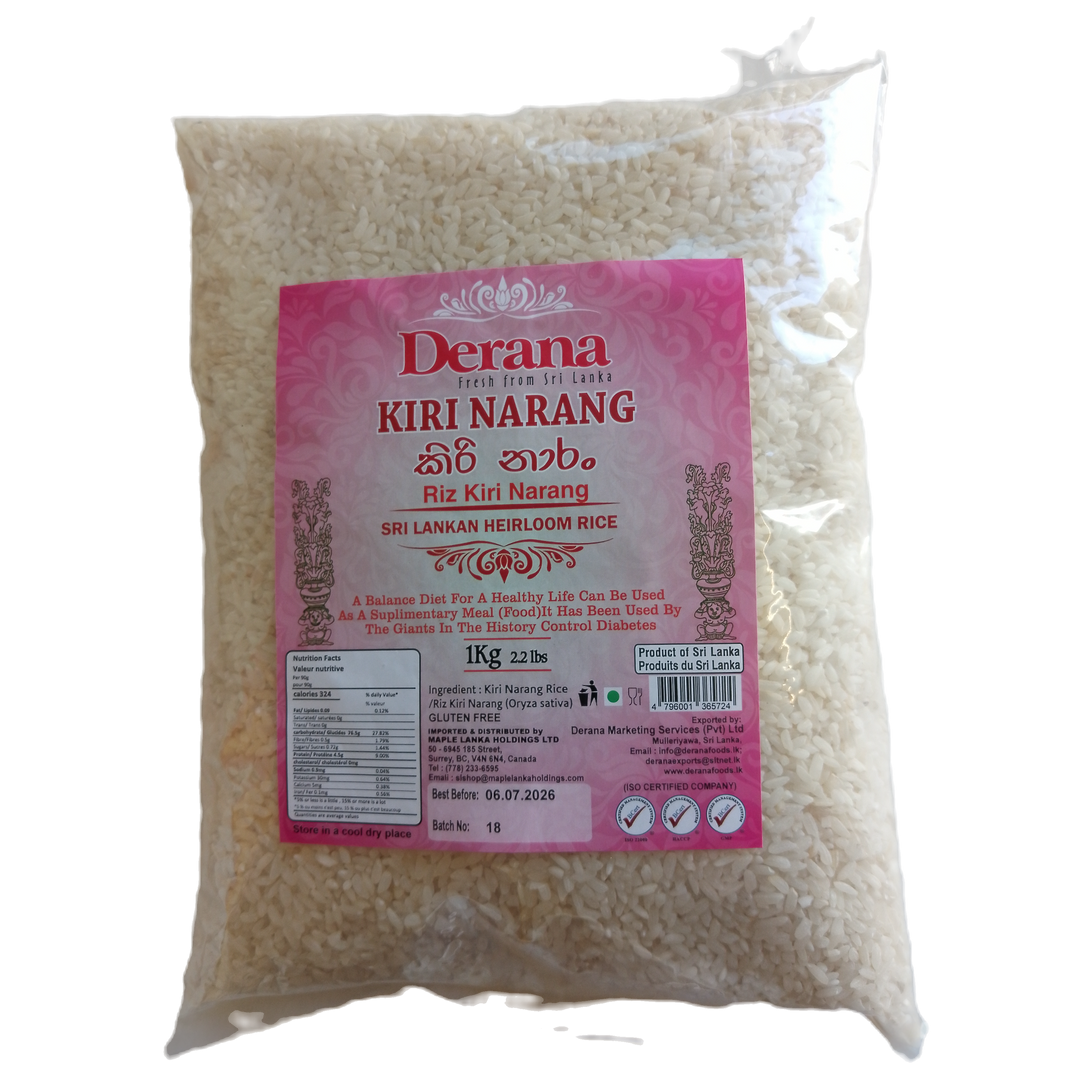 Kiri Narang Rice 1kg   - Derana