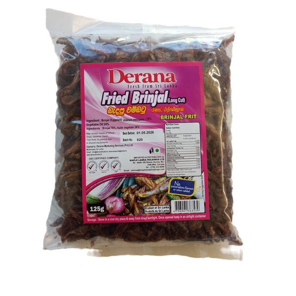 Fried Brinjol 125g - Derana