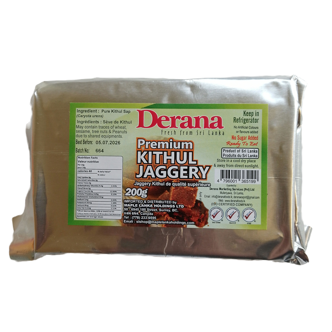 Premium Kithul Jaggery Derana 200g
