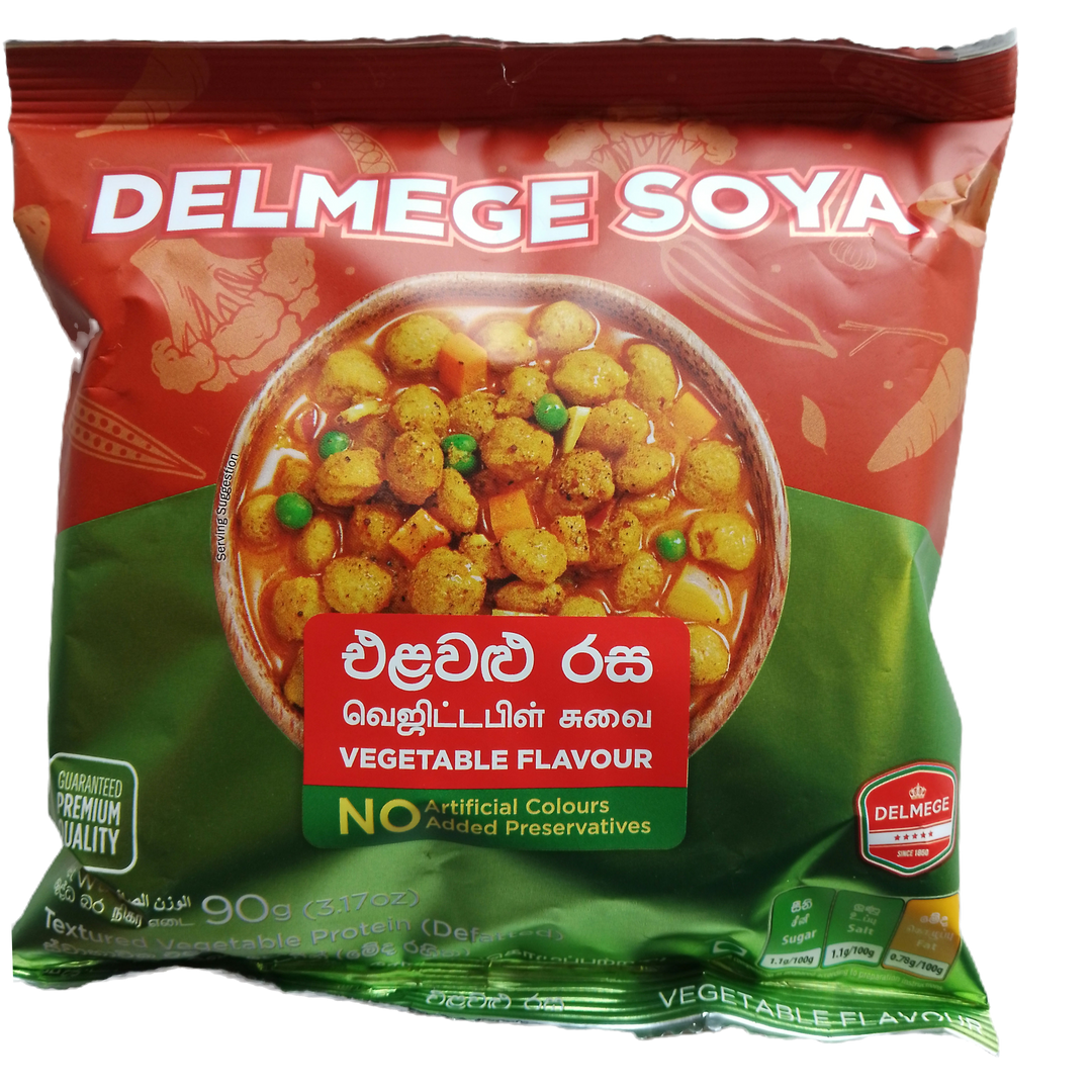 Soya Meat Vegetable - Delmege 90g