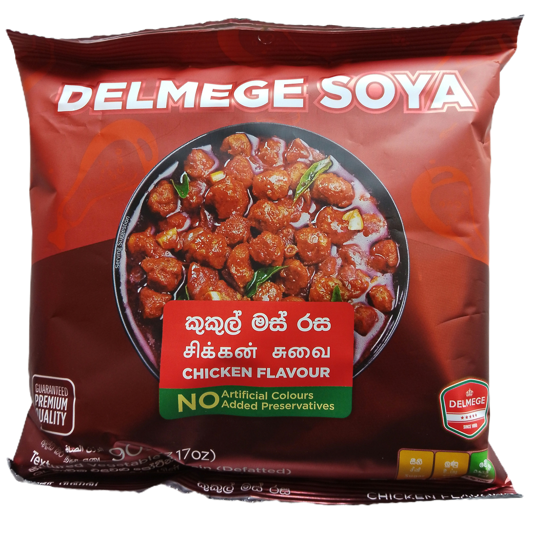 Soya Meat Chicken Flavour- Delmege 90g