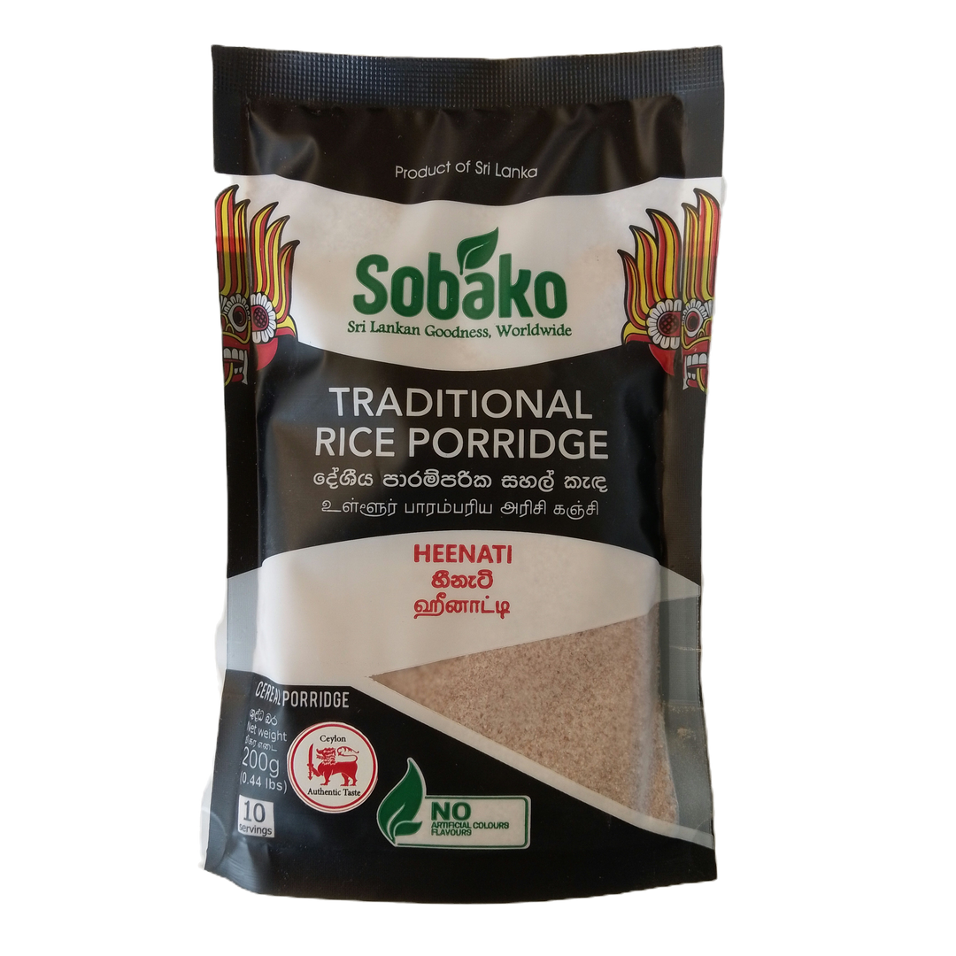Sobako Heirloom red rice(Heenati) porridge - 200g