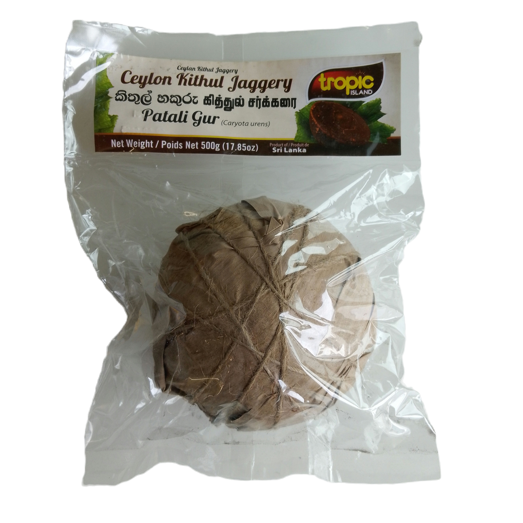 Kitul Jaggery in leaf TI - 500g