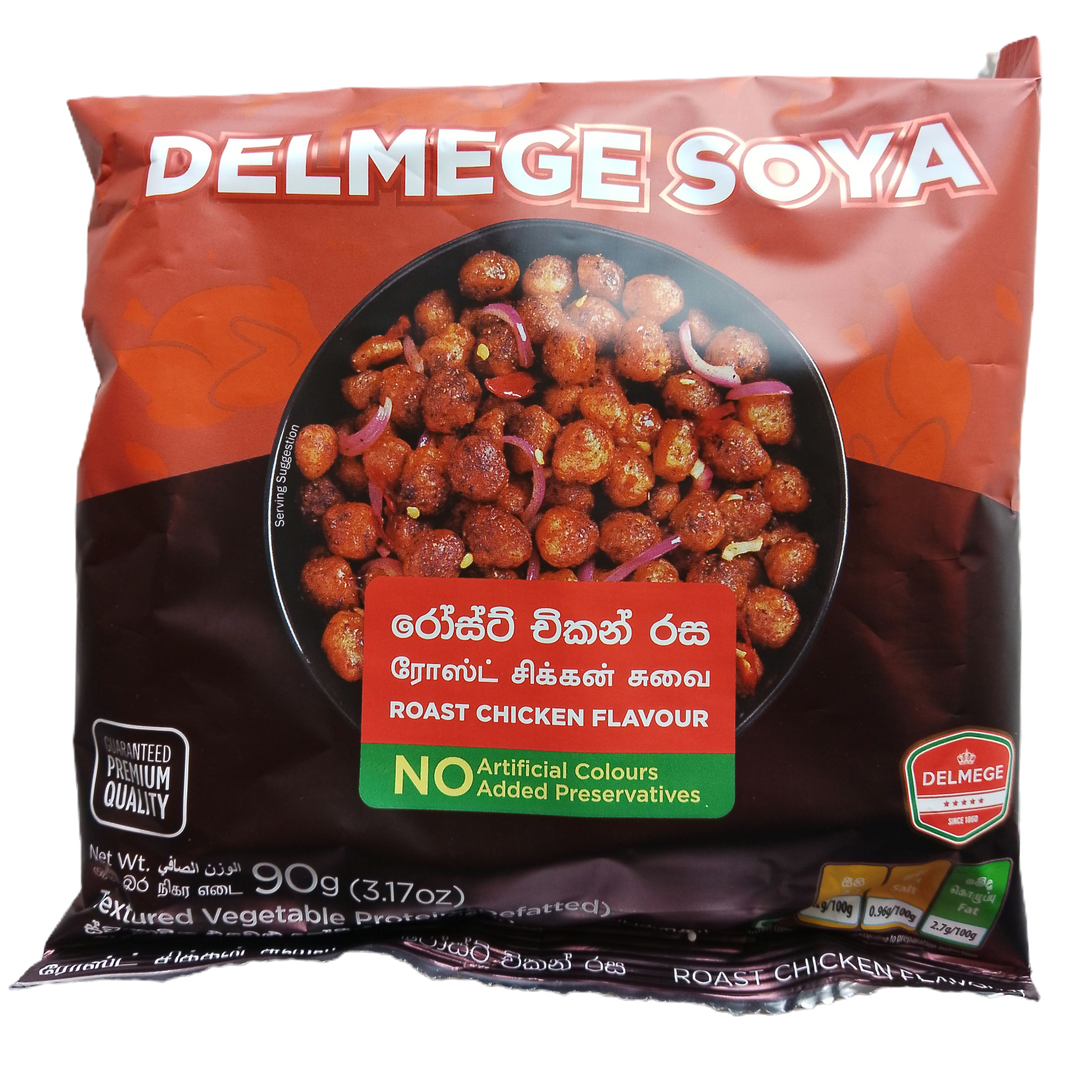 Soya Meat Roasted Chicken - Delmege 90g