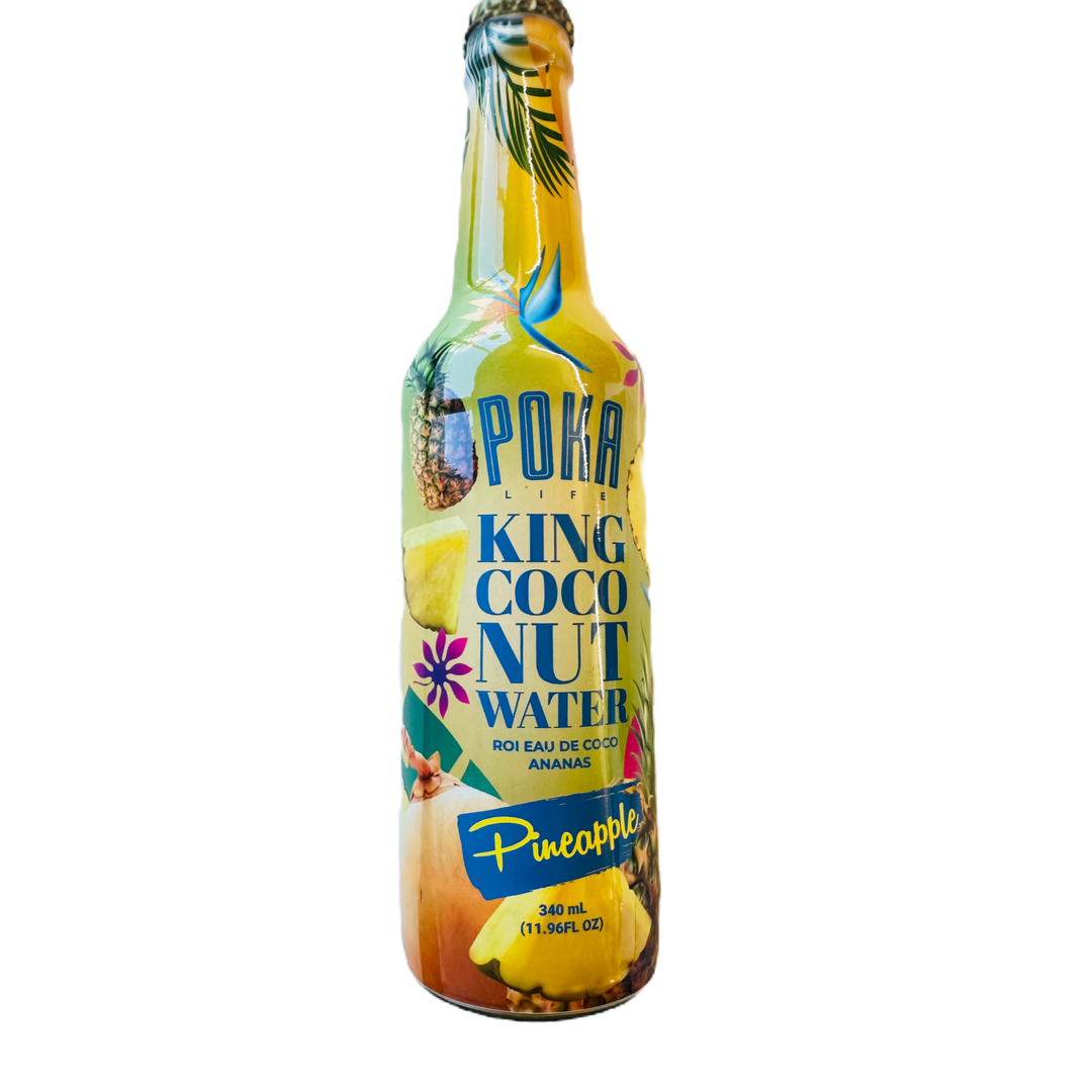 Poka  King Coconut with Pineapple-  340ml