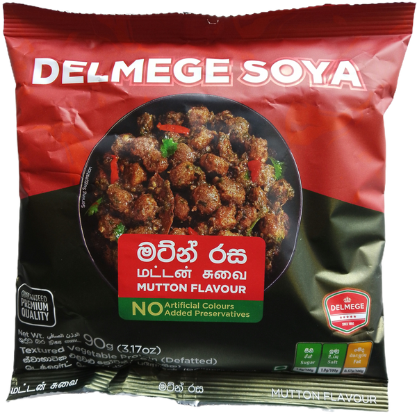 Soya Meat Mutton Flavour- Delmege 90g