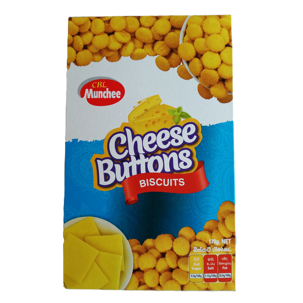 Munchee Cheese Button - 170g