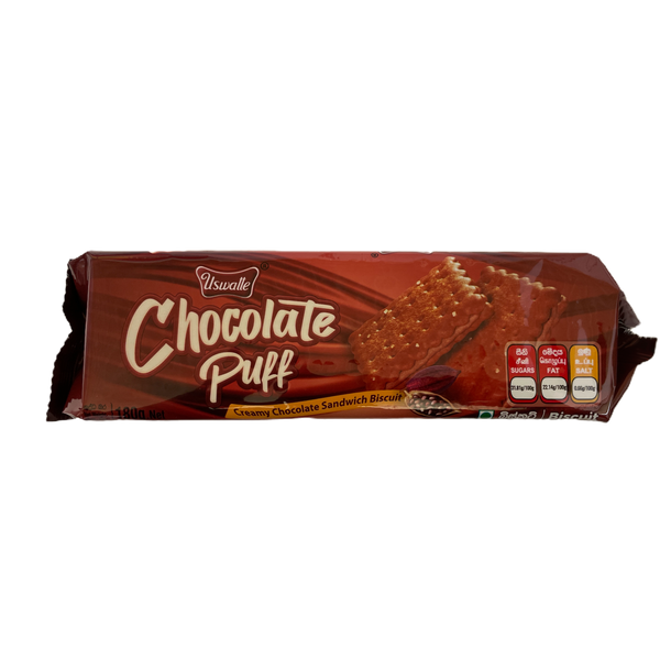 Uswatta  Chocolate Puff 180g