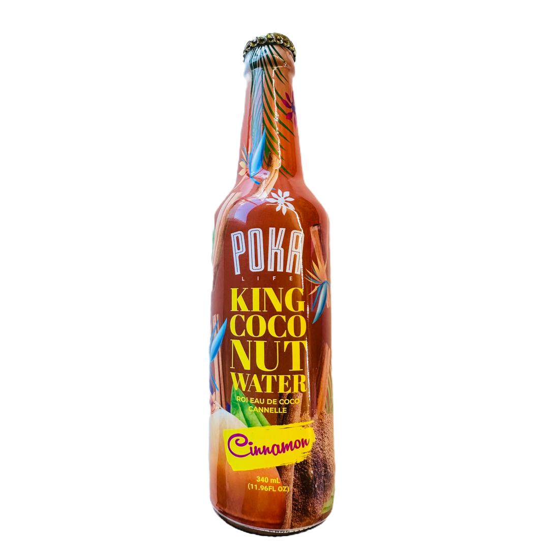 Poka  King Coconut with Cinnamon -  340ml