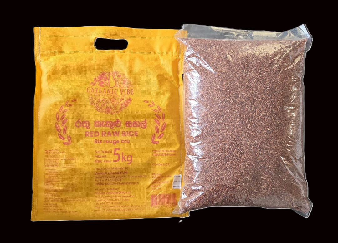 Ceylanic Vibe Red Raw Rice 5kg